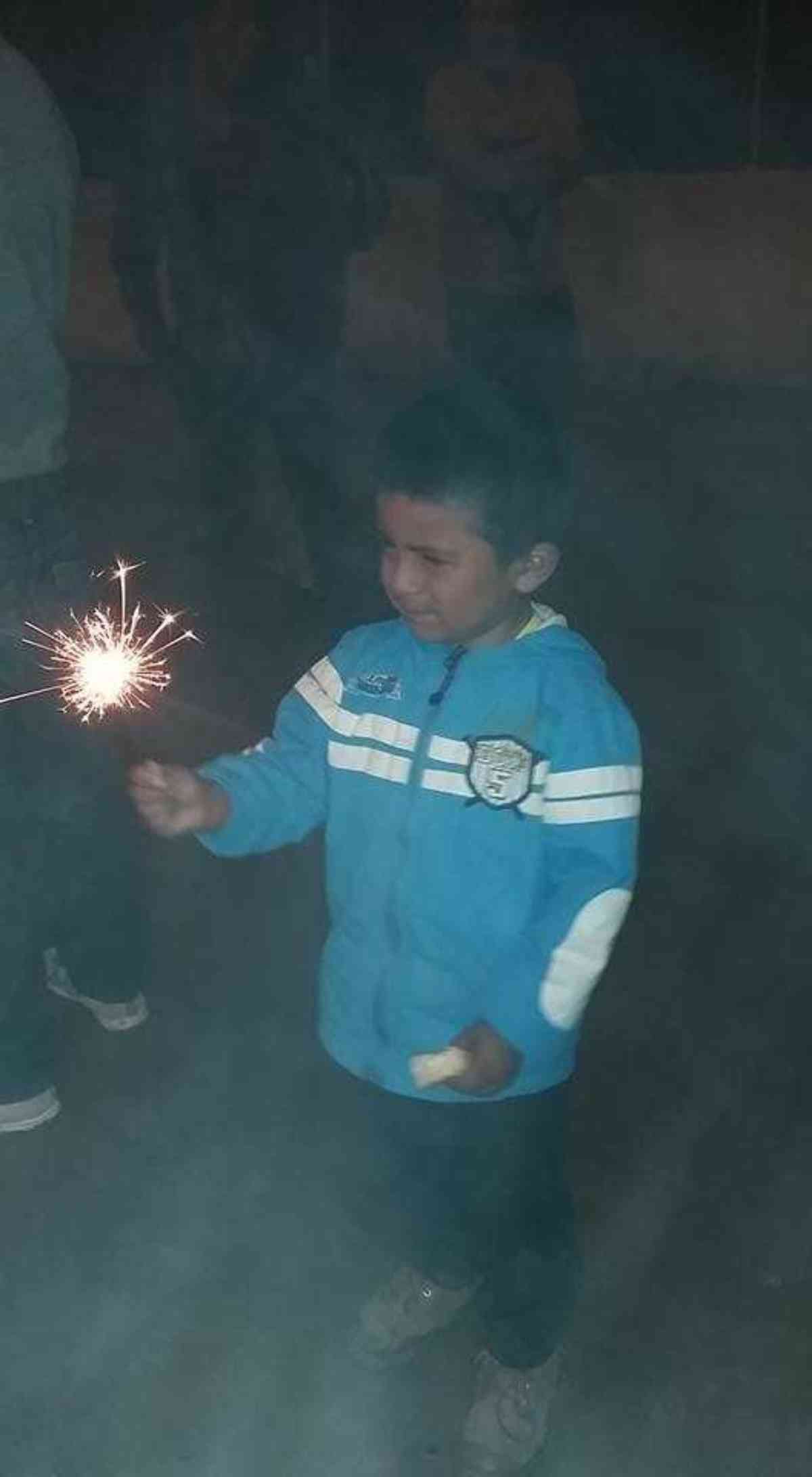 Cuenca 1 1 17 Jared With Sparkler